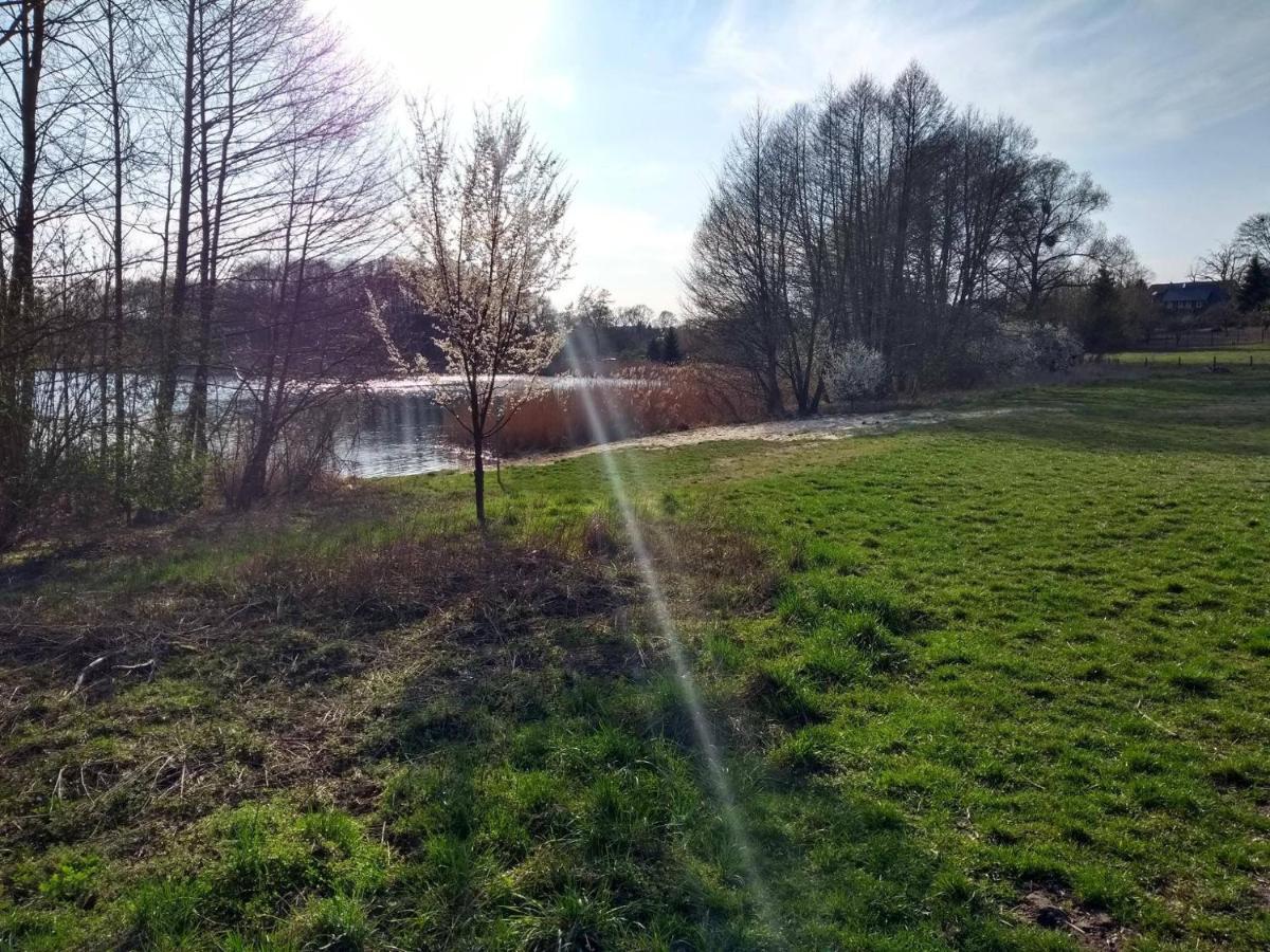 Grosse Wohnung / Haushaelfte In Peetzig Am See Angermunde Esterno foto